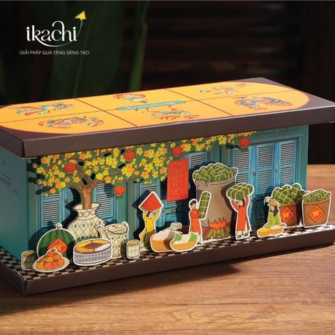 COMBO QUÀ TẾT XANH IKACHI | Lộc Tết Đủ Đầy