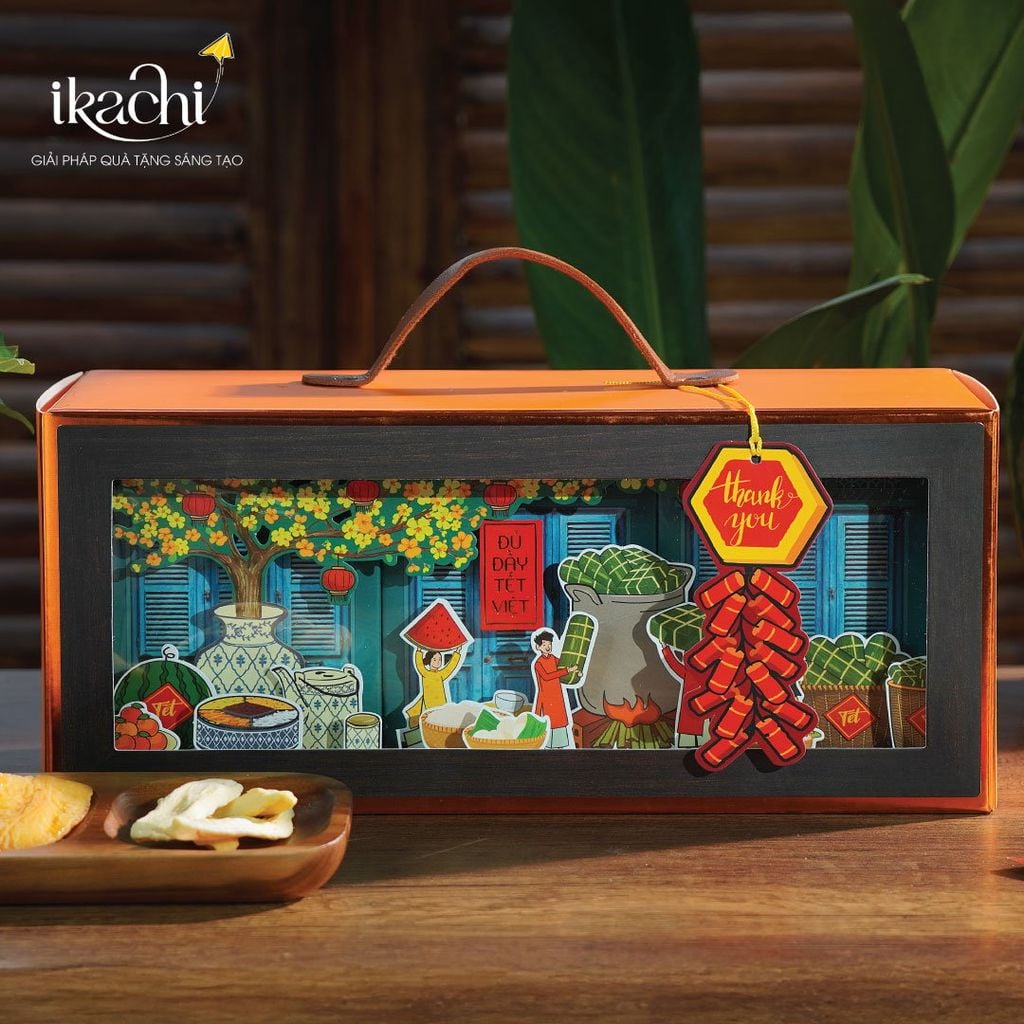 COMBO QUÀ TẾT XANH IKACHI | Lộc Tết Đủ Đầy