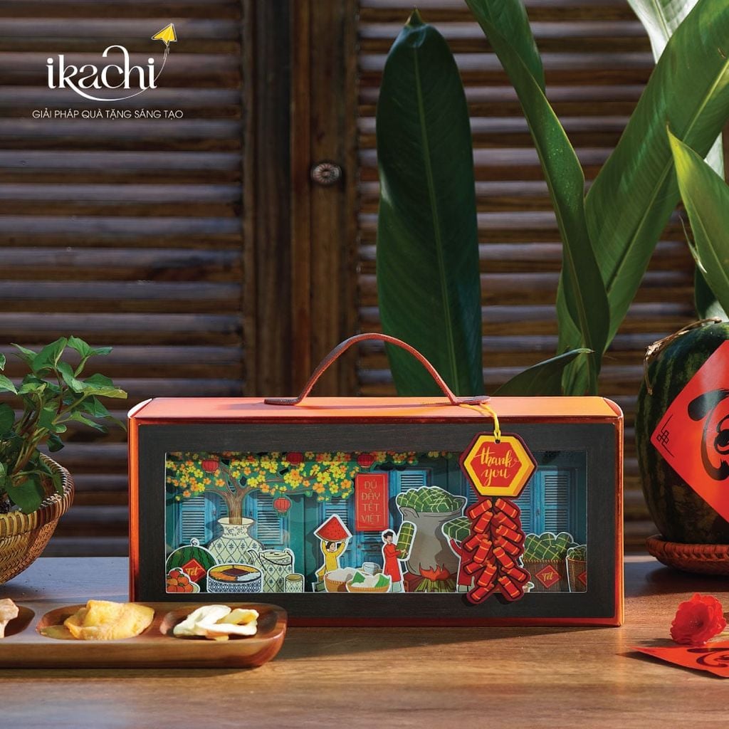 COMBO QUÀ TẾT XANH IKACHI | Lộc Tết Đủ Đầy