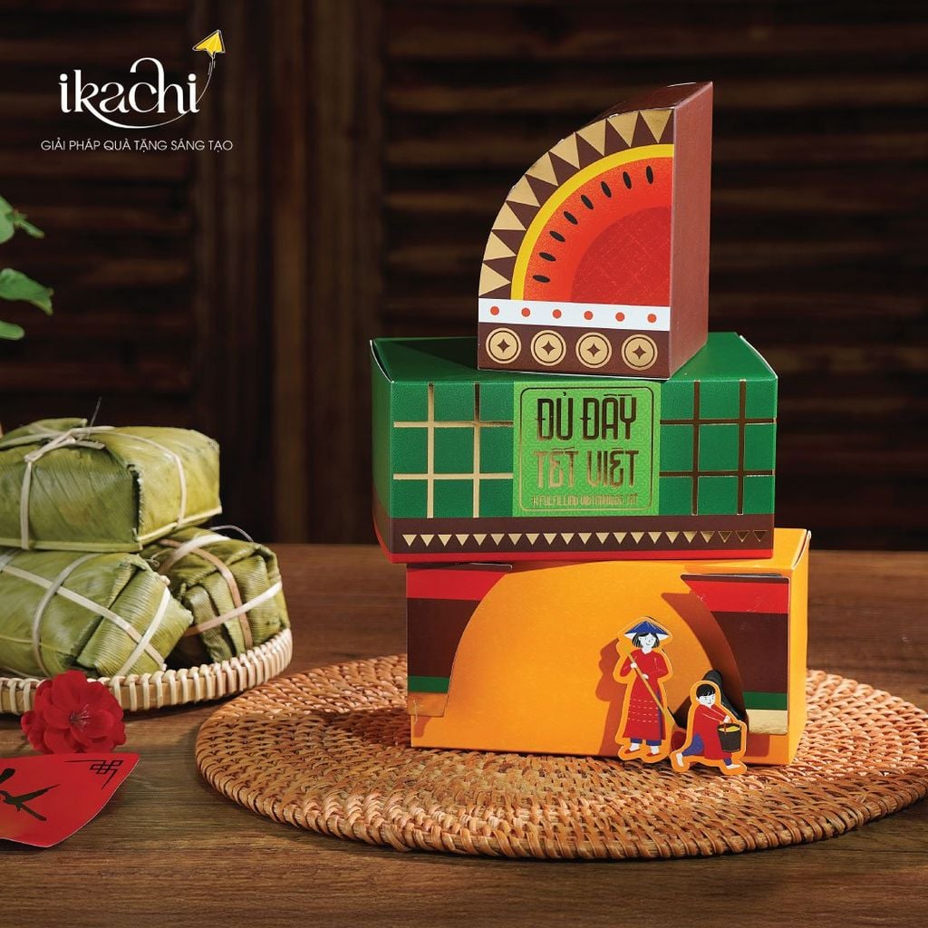 COMBO QUÀ TẾT XANH IKACHI | Mã Trao Vận Lành