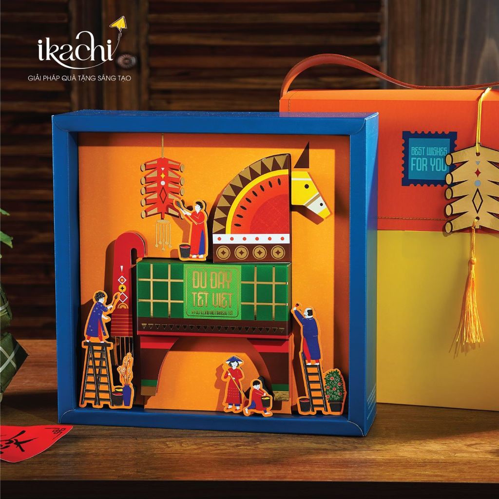 COMBO QUÀ TẾT XANH IKACHI | Mã Trao Vận Lành