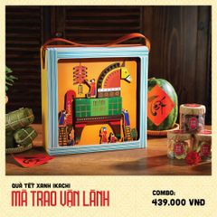 COMBO QUÀ TẾT XANH IKACHI | Mã Trao Vận Lành