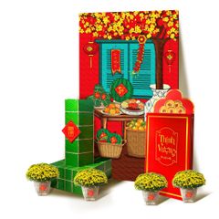 COMBO TRANG TRÍ TẾT XANH | Hương xuân đủ đầy
