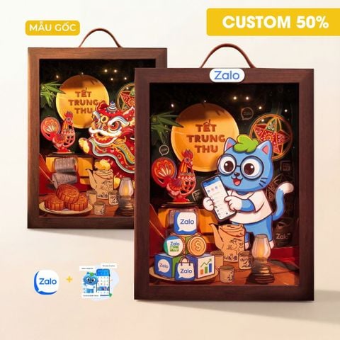 HỘP QUÀ TRUNG THU CUSTOM 50% THEO BRAND — Premium Personalization