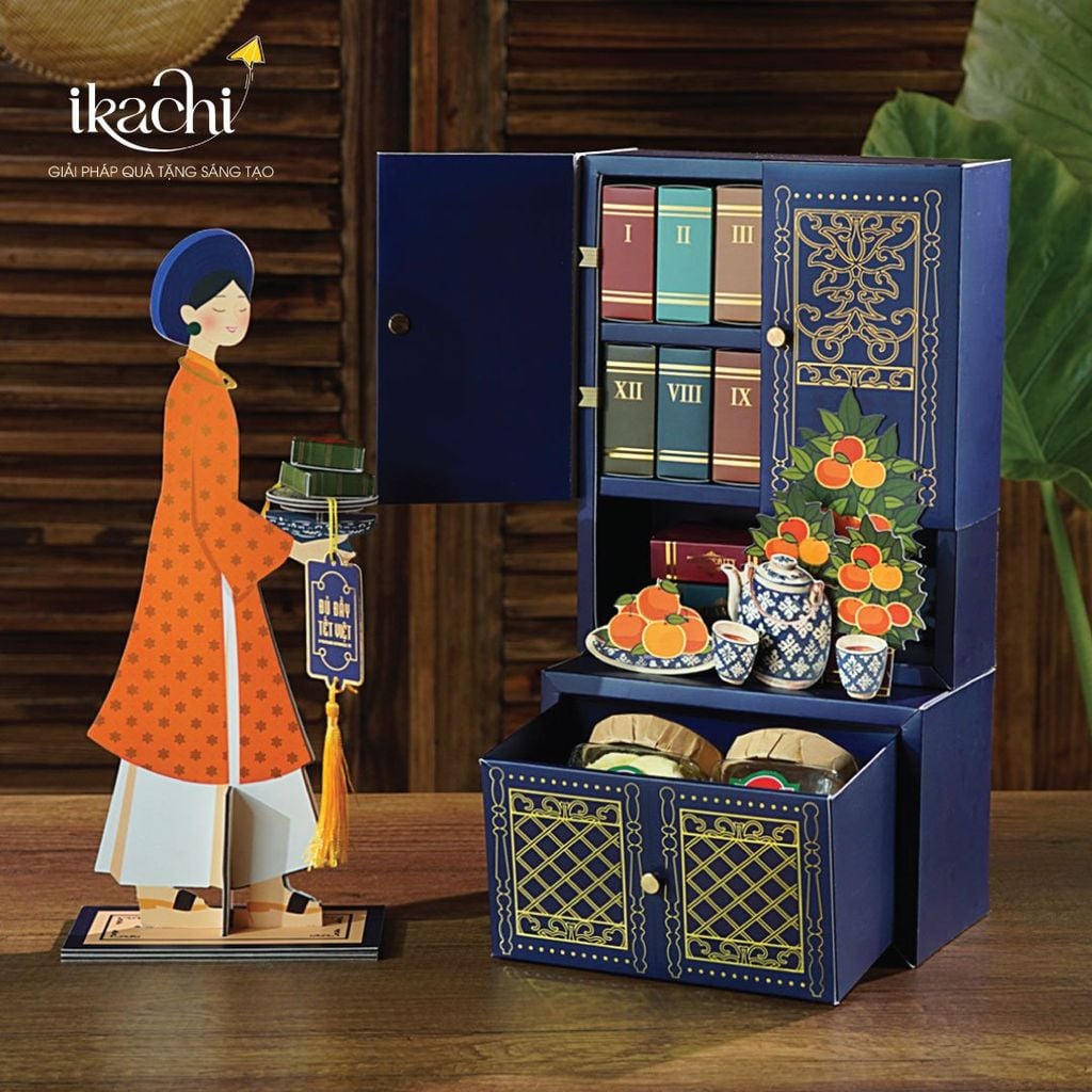 COMBO QUÀ TẾT XANH IKACHI | Nếp Nhà An Nhiên
