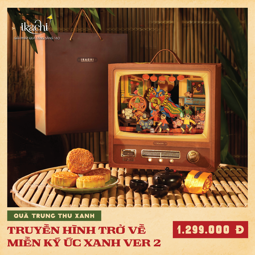 COMBO HỘP QUÀ TRUNG THU XANH | Trở Về Miền Ký Ức Xanh Ver 2
