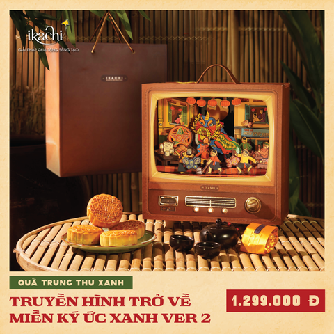 COMBO HỘP QUÀ TRUNG THU XANH | Trở Về Miền Ký Ức Xanh Ver 2