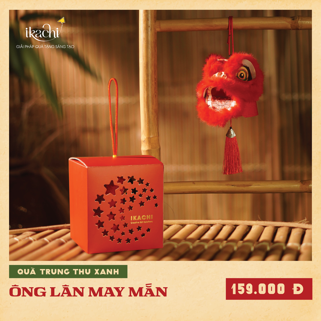 COMBO HỘP QUÀ TRUNG THU XANH | Lân May Mắn
