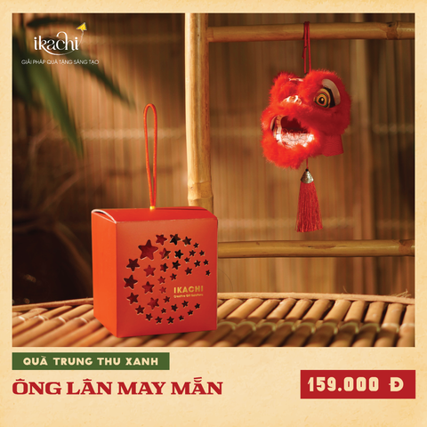 COMBO HỘP QUÀ TRUNG THU XANH | Lân May Mắn