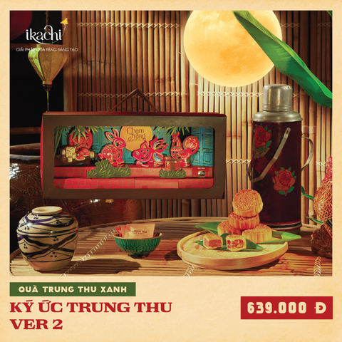 COMBO HỘP QUÀ TRUNG THU XANH | Kí Ức Trung Thu Ver 2