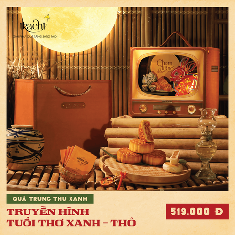COMBO HỘP QUÀ TRUNG THU XANH | Truyền Hình Tuổi Thơ Xanh-Thỏ