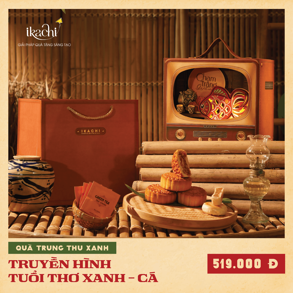 COMBO HỘP QUÀ TRUNG THU XANH | Truyền Hình Tuổi Thơ Xanh-Cá