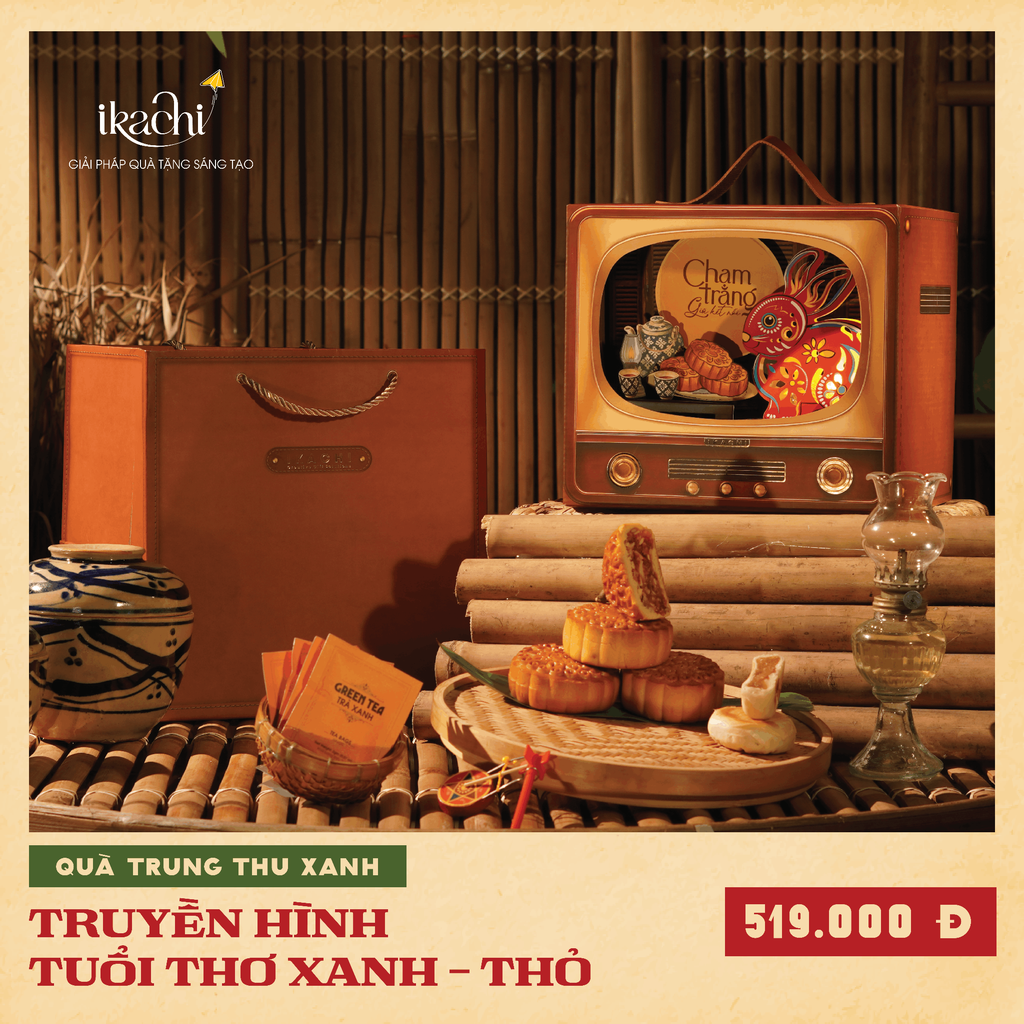 COMBO HỘP QUÀ TRUNG THU XANH | Truyền Hình Tuổi Thơ Xanh-Thỏ