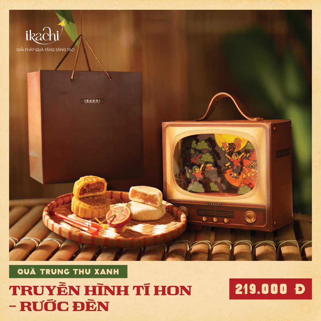 COMBO HỘP QUÀ TRUNG THU XANH | Truyền Hình Tí Hon - Rước Đèn