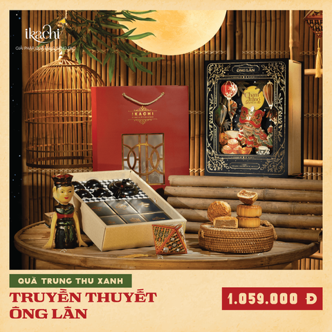 COMBO HỘP QUÀ TRUNG THU XANH | Truyền Thuyết Ông Lân