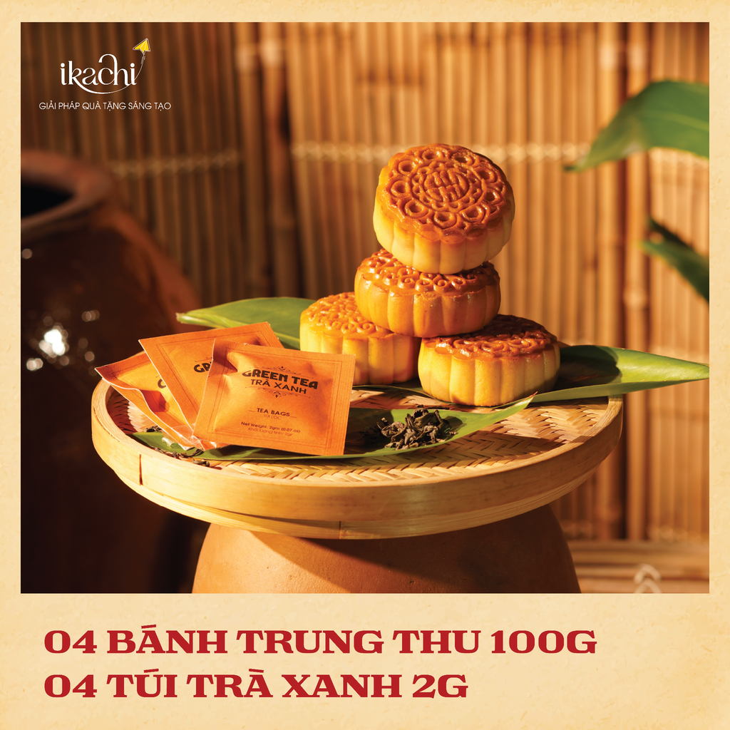 COMBO HỘP QUÀ TRUNG THU XANH | Kí Ức Trung Thu Ver 2