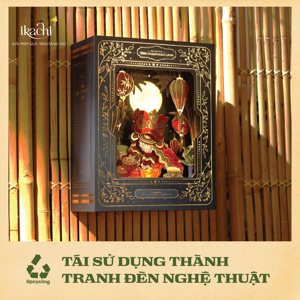 COMBO HỘP QUÀ TRUNG THU XANH | Truyền Thuyết Ông Lân
