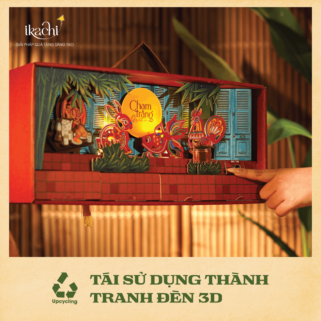 COMBO HỘP QUÀ TRUNG THU XANH | Kí Ức Trung Thu Ver 2