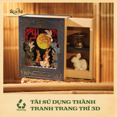 COMBO HỘP QUÀ TRUNG THU XANH | Truyền Thuyết Thỏ Ngọc Mini