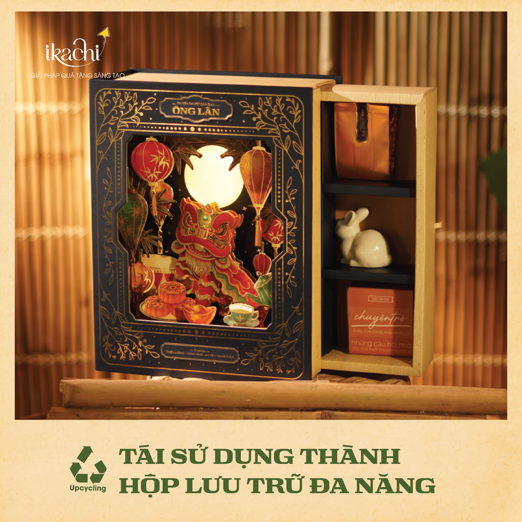 COMBO HỘP QUÀ TRUNG THU XANH | Truyền Thuyết Ông Lân
