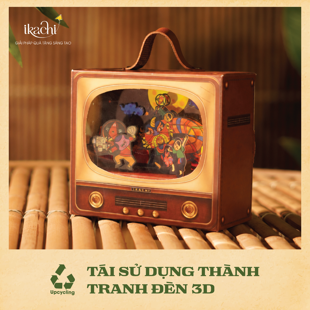 COMBO HỘP QUÀ TRUNG THU XANH | Truyền Hình Tí Hon - Múa Lân