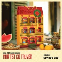 COMBO QUÀ TẾT XANH IKACHI | Nhà Tết Cổ Truyền
