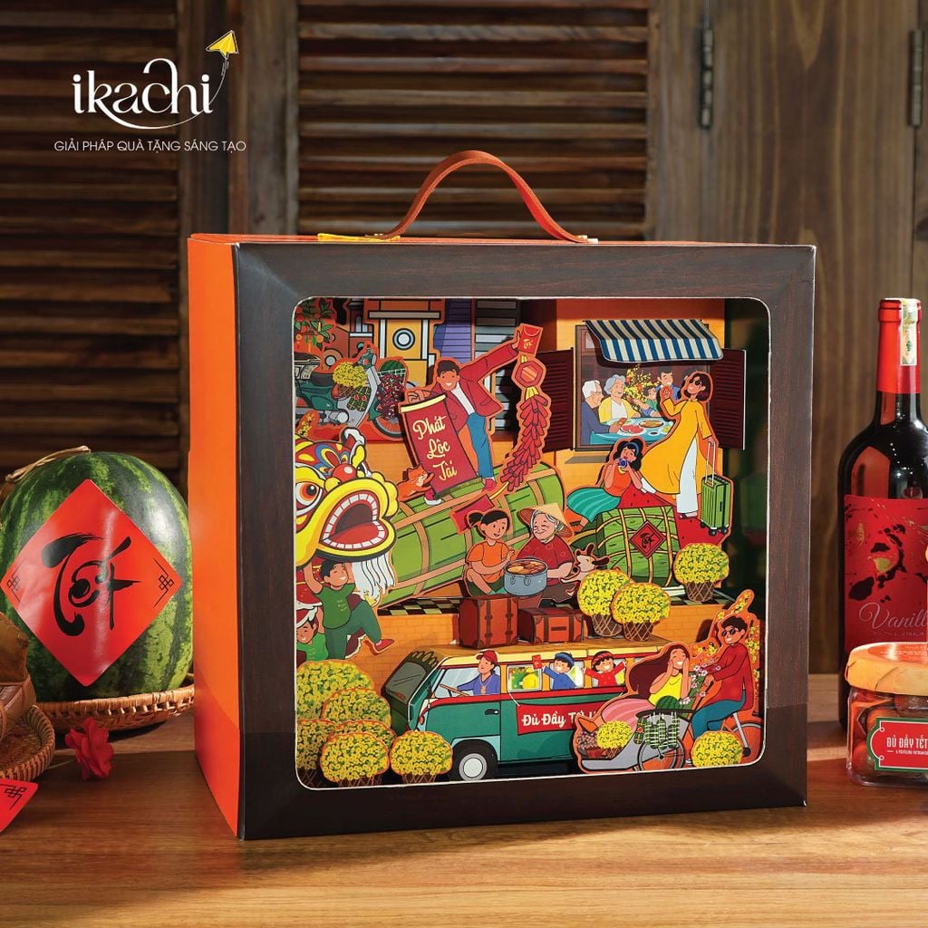 COMBO QUÀ TẾT XANH IKACHI | Phát Lộc Tài