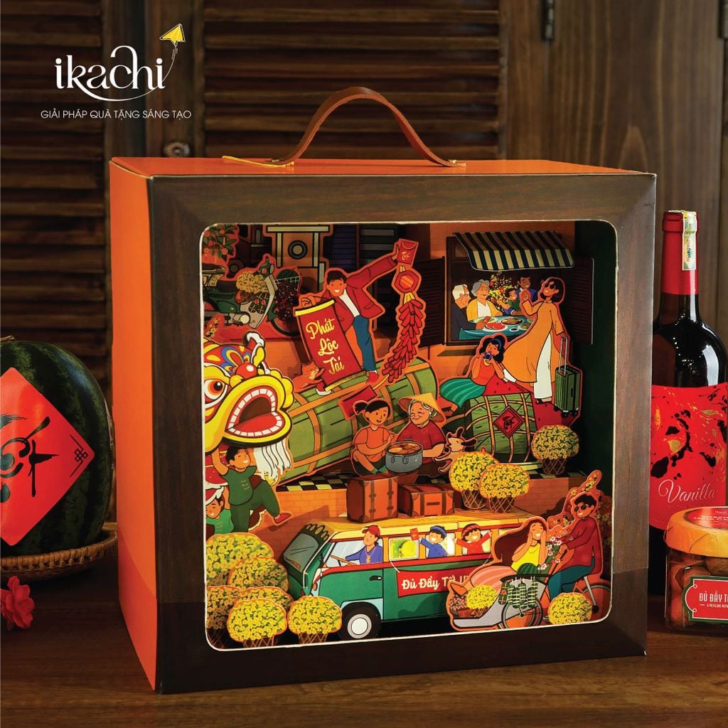 COMBO QUÀ TẾT XANH IKACHI | Phát Lộc Tài