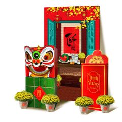 COMBO TRANG TRÍ TẾT XANH | Xuân lành gõ cửa