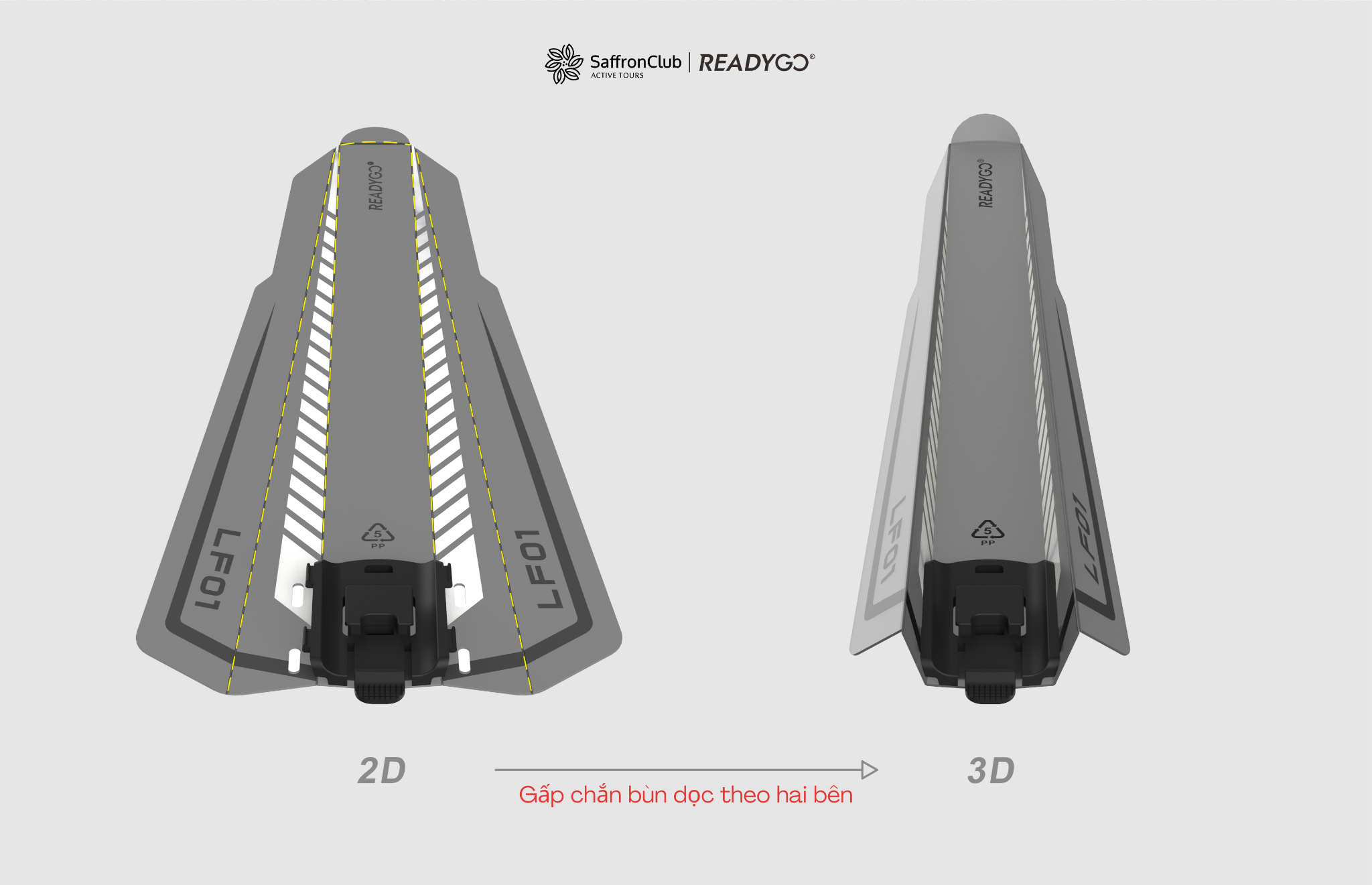  ReadyGo Lumis Glow Bike Fender LF01 