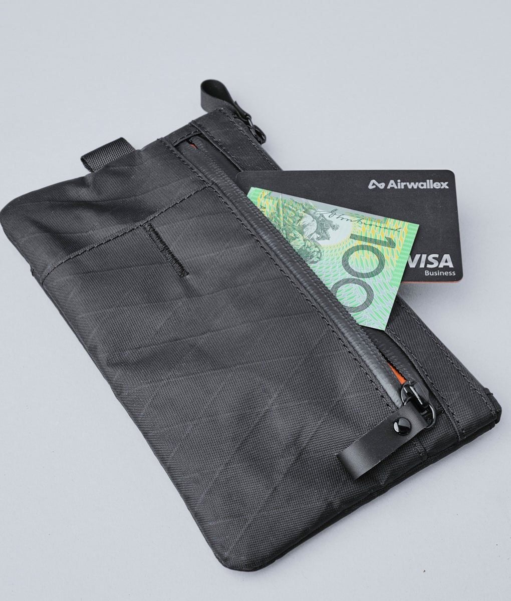  ALPAKA Zip Clutch 