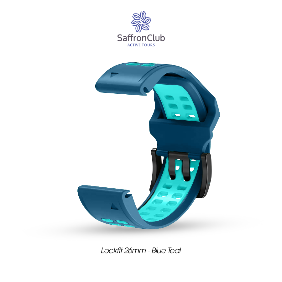  Dây đeo Lock Fit Silicone 26mm cho Garmin 