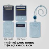  Lanyard Passport - Genuine Leather 