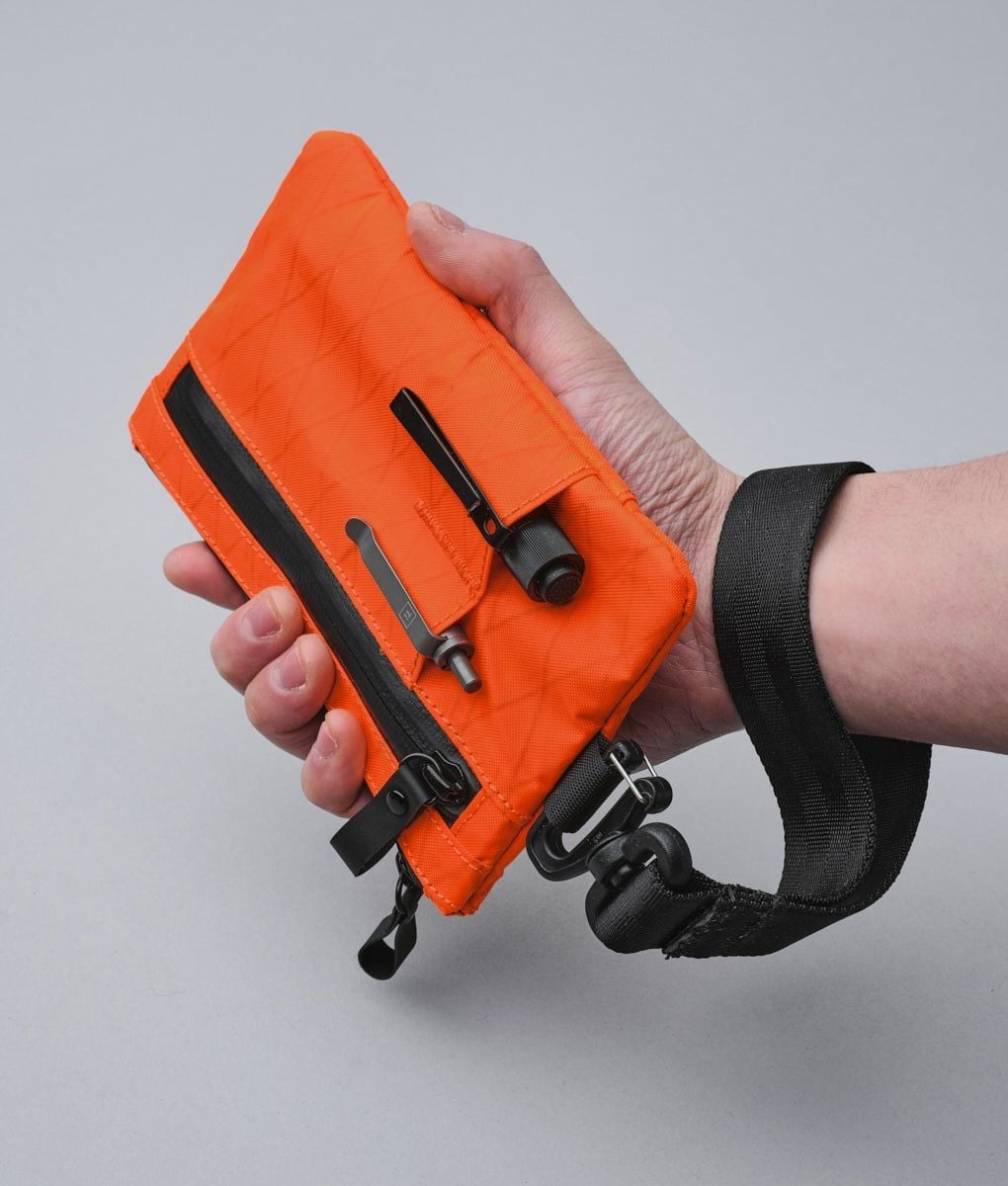  ALPAKA Zip Clutch 