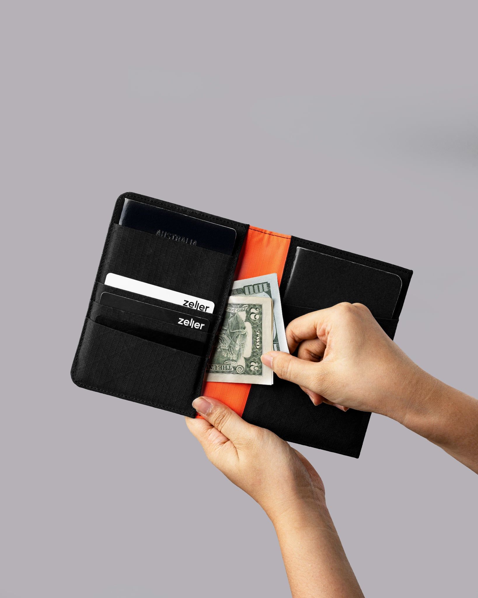  Ark Bifold Passport Wallet 
