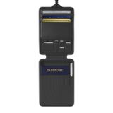  Lanyard Passport - Genuine Leather 