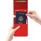  Lanyard Passport - Genuine Leather 