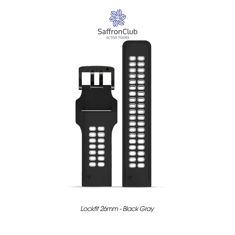  Dây đeo Lock Fit Silicone 26mm cho Garmin 