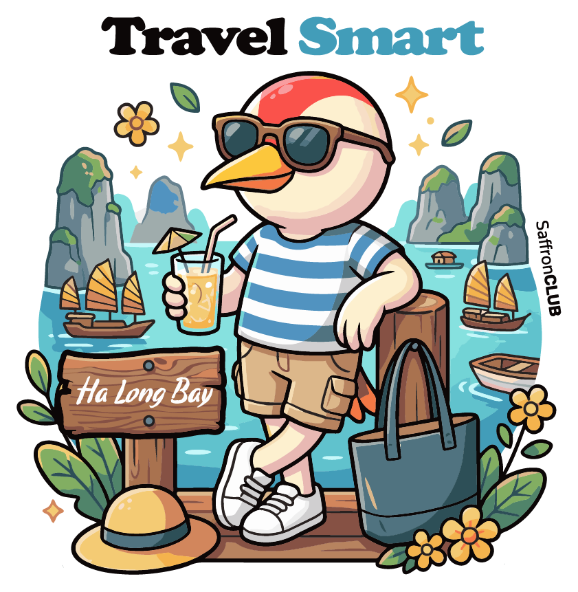  Bộ Sticker Lưu Niệm SaffronClub 