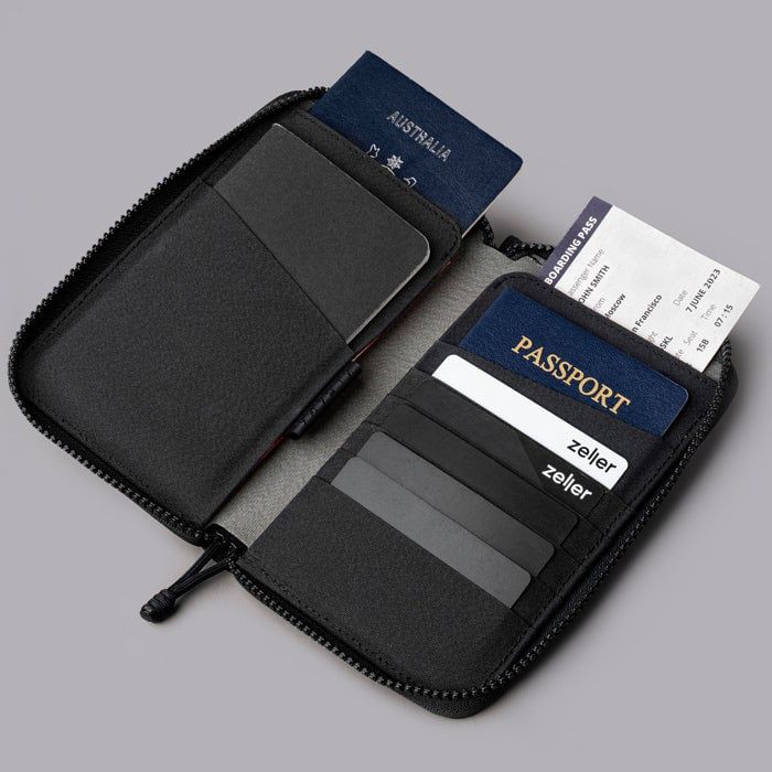 ALPAKA Zip Passport Wallet 