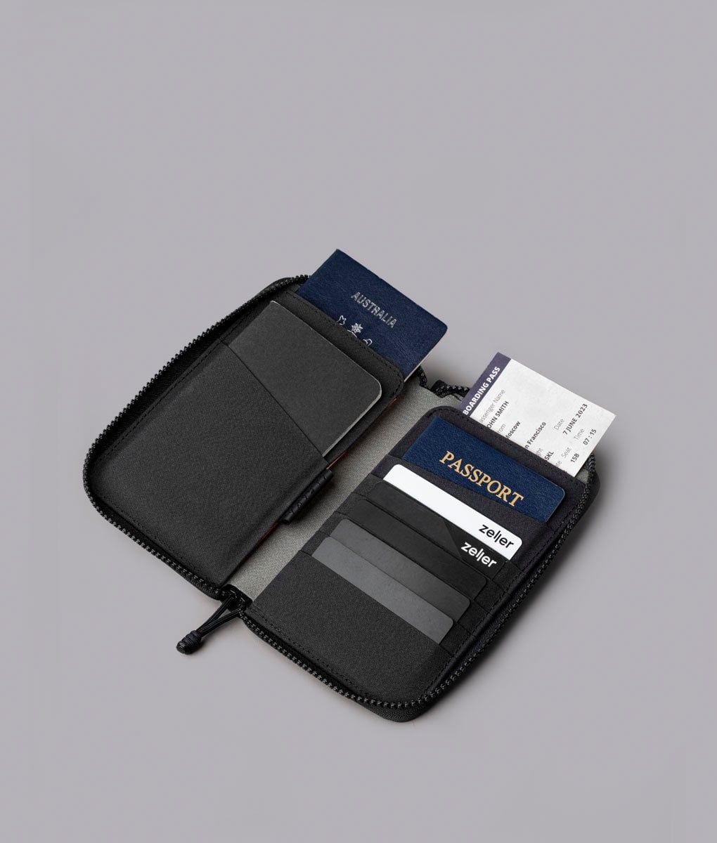  ALPAKA Zip Passport Wallet 