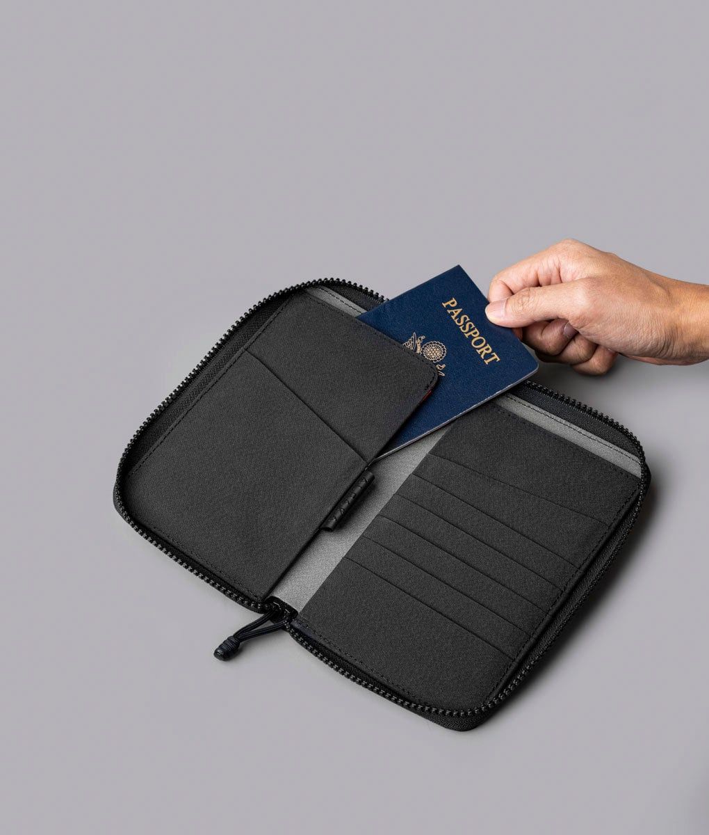  ALPAKA Zip Passport Wallet 
