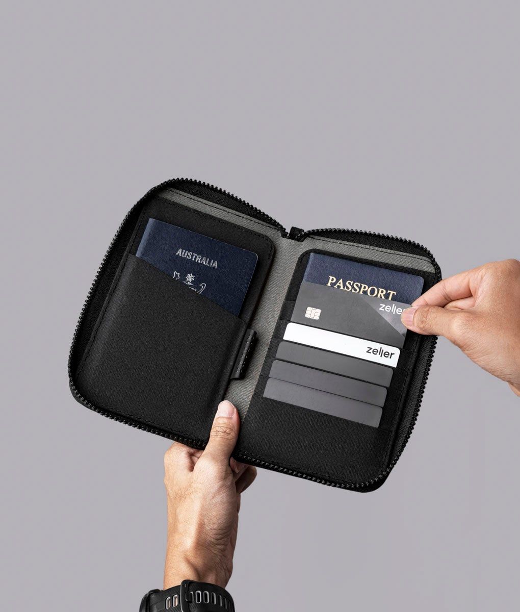  ALPAKA Zip Passport Wallet 