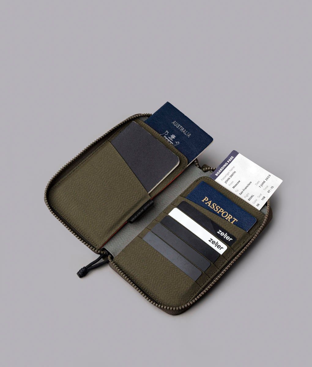  ALPAKA Zip Passport Wallet 