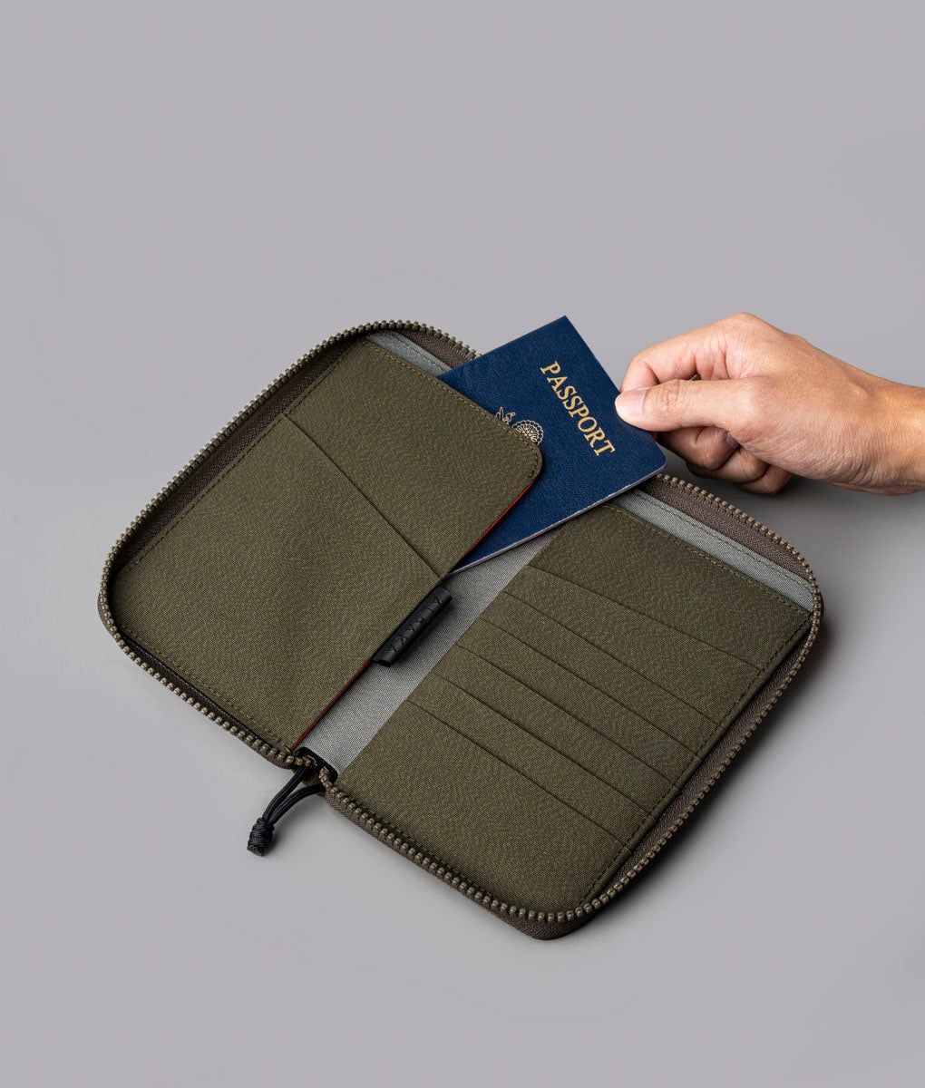  ALPAKA Zip Passport Wallet 