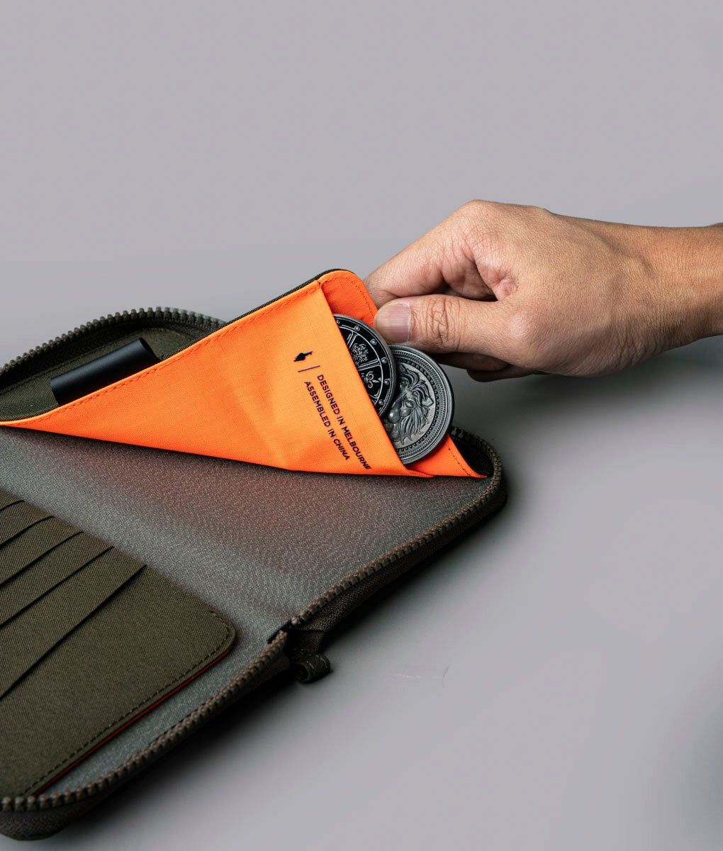  ALPAKA Zip Passport Wallet 