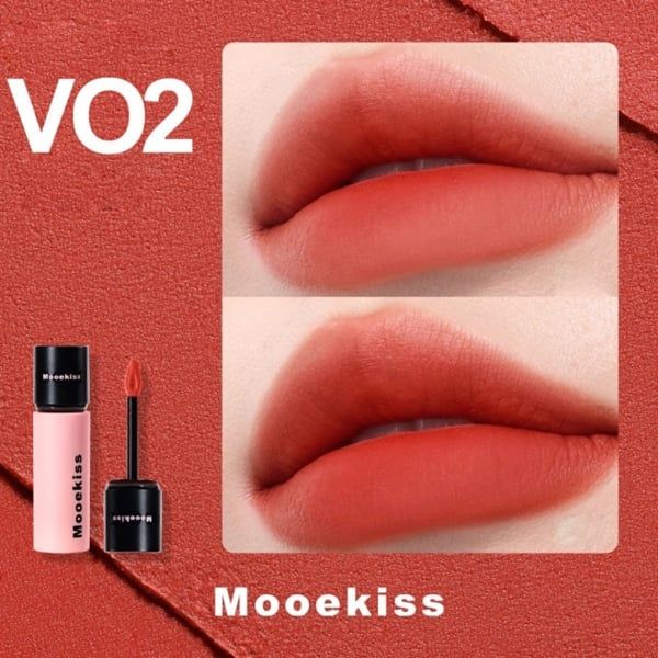 Son Bùn Lì Mịn Mooekiss Velvet Lip Mud 3g