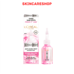 Tinh Chất L'Oreal Paris Glycolic Bright Anti Dark Spot Exfoliant Peel 25ml
