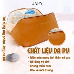 Túi Đựng Mỹ Phẩm Jary Da PU