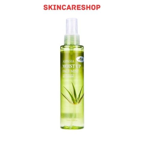 Xịt Khoáng Aspasia Moist Up Face Mist Aloe 150ml